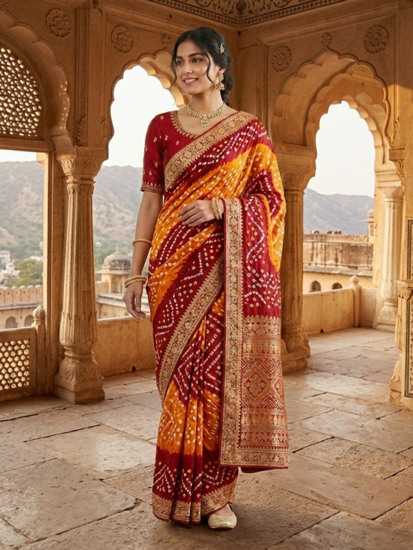 Royal Marwari Bandhani